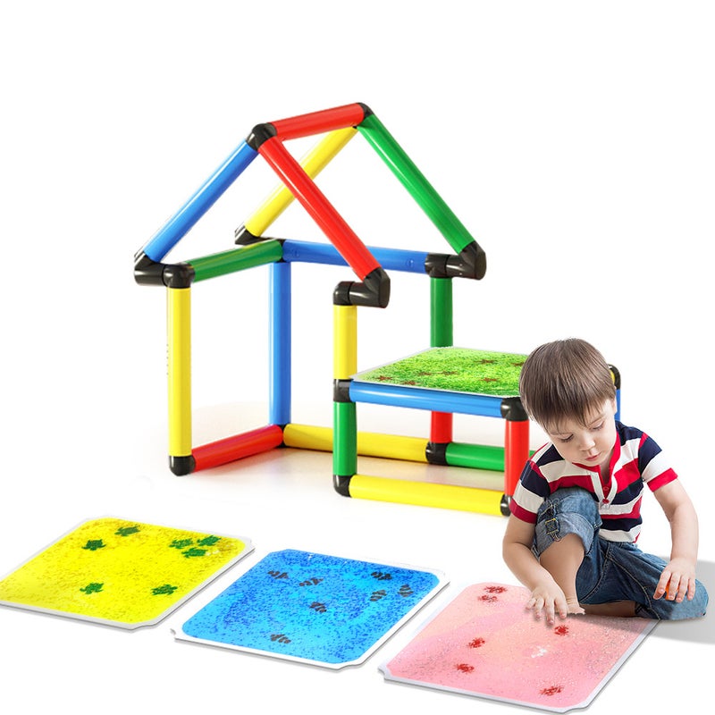 40Cm Hengfu New Product Marine Biological Liquid Floor Tile Climbing Rack Suitable For Children Jigsaw Puzzle Floor Sensory Pad - Image 5